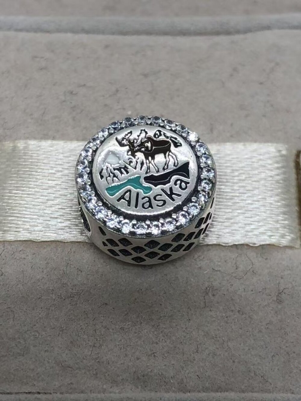 ✨🔥Pandora Alaska Exclusive Moose Dangle Charm Pendant